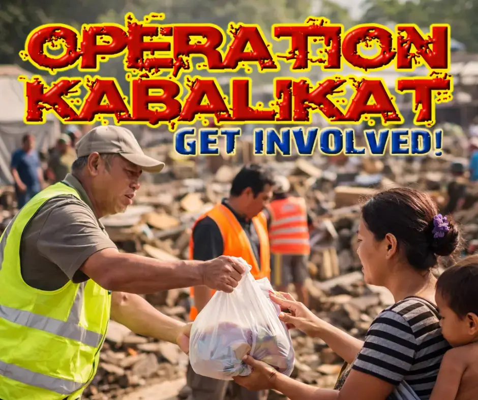 Operation Kabalikat in action—empowering communities through disaster relief and hope. Join us in making a difference!