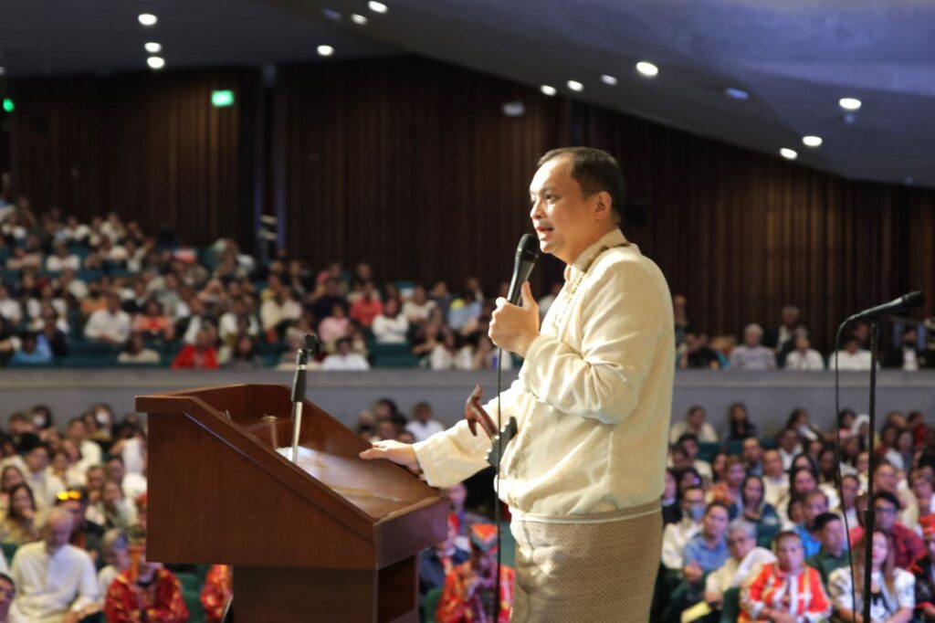 Lakan speaks at UBI National Convention 2024